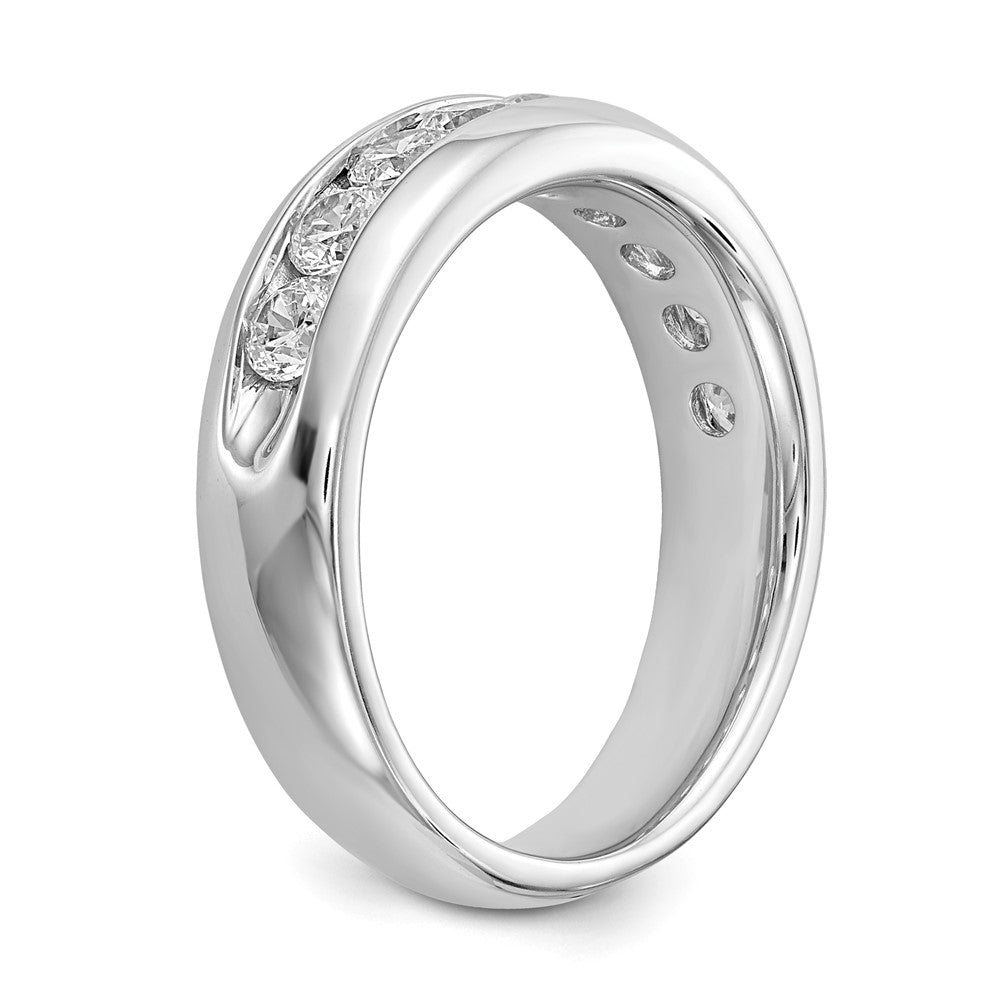 14K Weißgold 1 Karat Im Labor Gezüchtet Diamant Vs/si+ G+ Nine Stein Komplett Mode Ring
