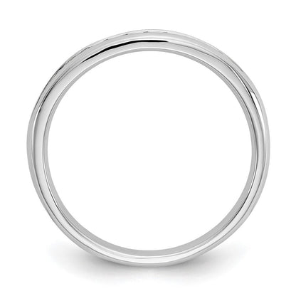 14K Weißgold Ring mit 11 Diamanten aus Laborzüchtung, VS/SI, FGH, in Kanalfassung