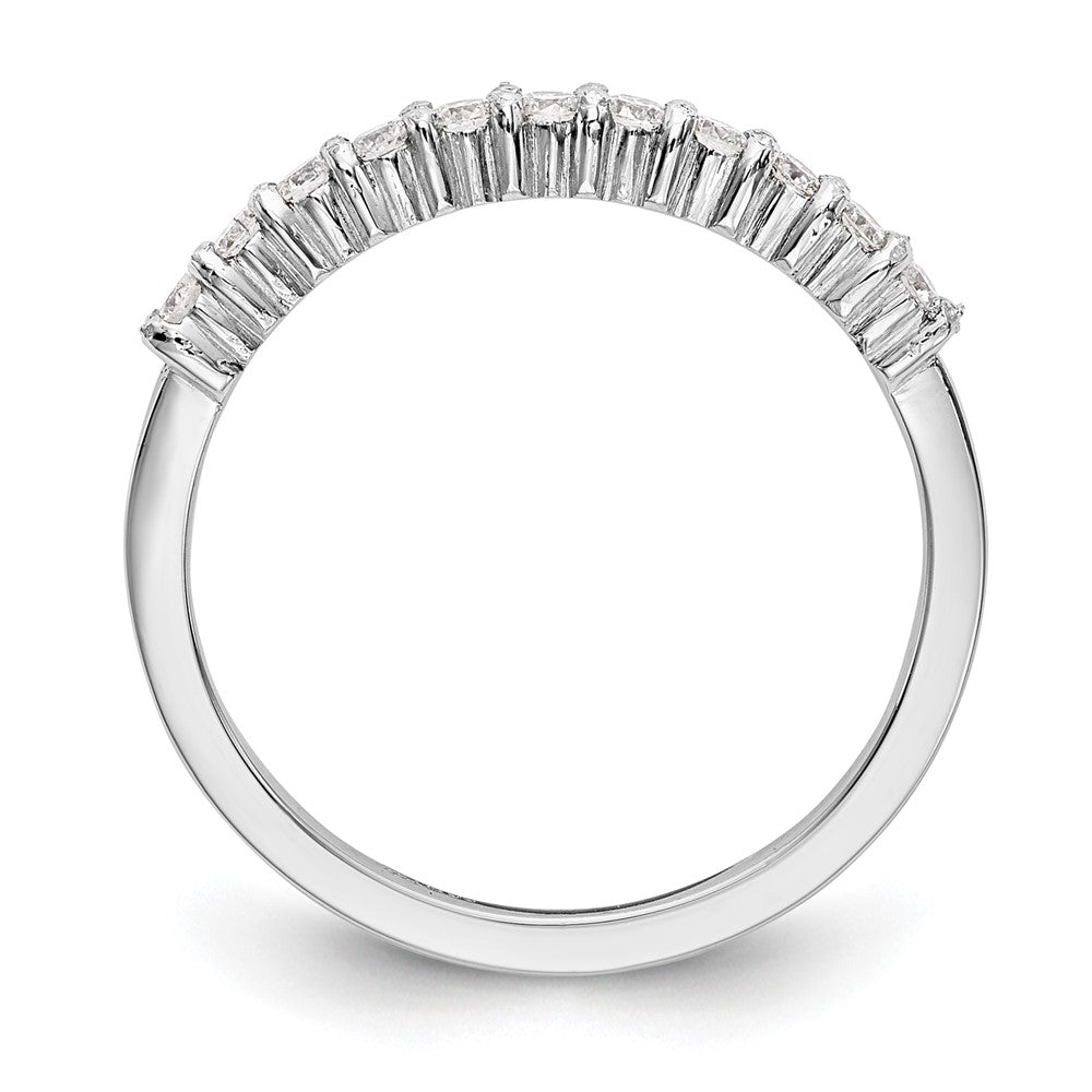 Platin 11 Stein 1/5 Karat Rund Diamant Komplett Ehering