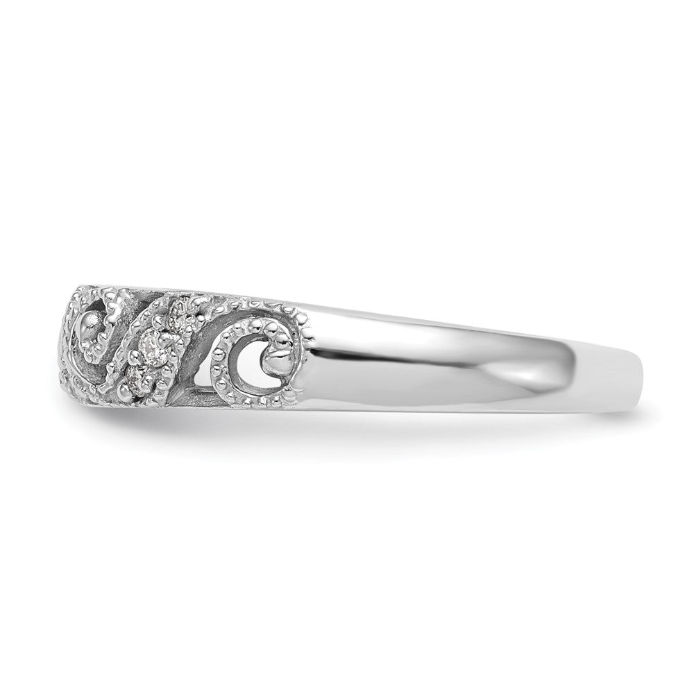 Diamant-Ring aus 14K Weißgold