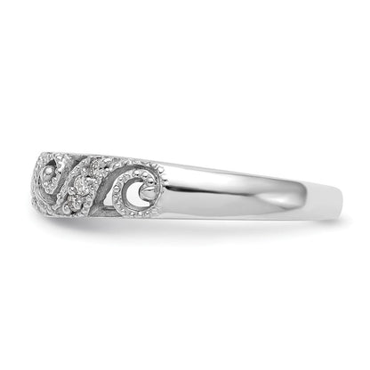 Diamant-Ring aus 14K Weißgold