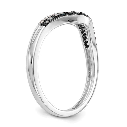 14K Weißgold Armband mit blauen und weißen natürlichen Diamanten