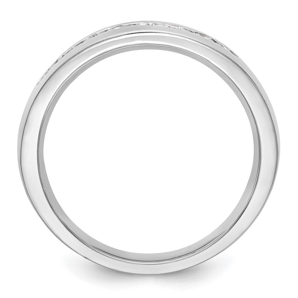 14K Weißgold Herren-Ring mit 0,5 ct. Laborgezüchteten Diamanten VS/SI+ G+