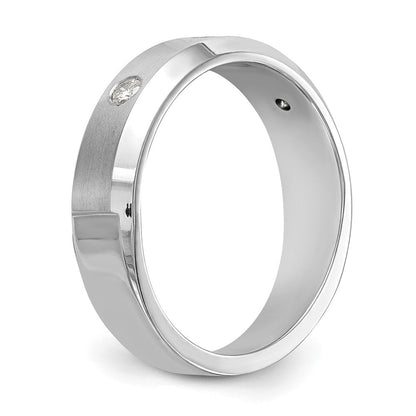 14K Weißgold True Origin Herren 1/6 Karat Im Labor Gezüchtet Diamant Vs D E F Ring