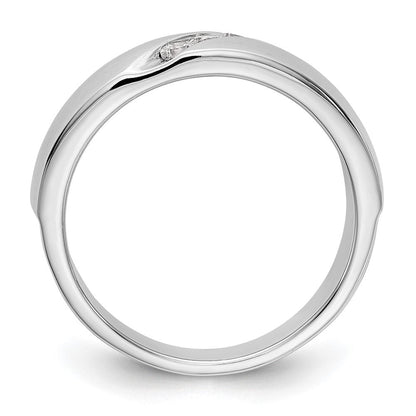 14K Weißgold True Origin Herren 1/5 Karat Im Labor Gezüchtet Diamant Vs Def Ring
