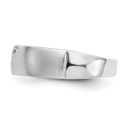 14K Weißgold True Origin Herren 1/5 Karat Im Labor Gezüchtet Diamant Vs Def Ring