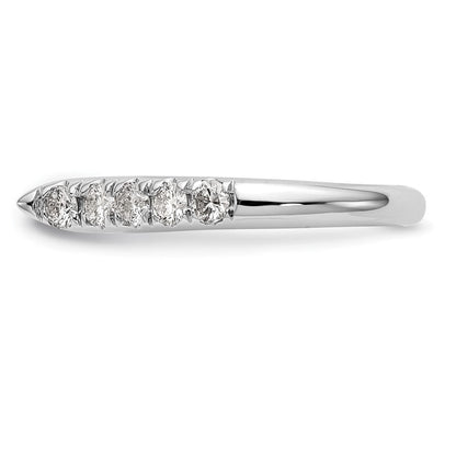 14K Weißgold Stift Set 1/2 Karat Diamant Halbfassung Verlobungsring