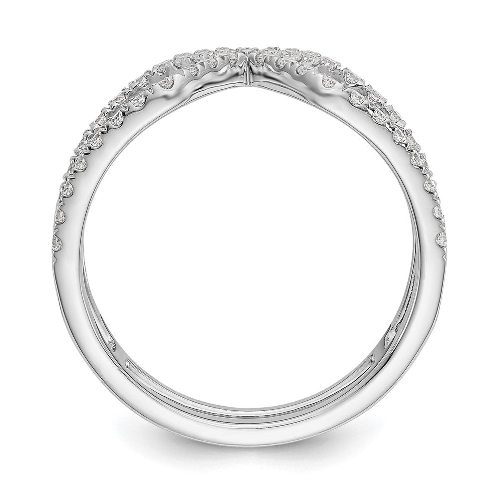 14K Weißgold True Origin 1/2 Karat Im Labor Gezüchtet Diamant Vs D E F Geometric Mode Ring