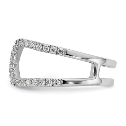 14K Weißgold True Origin 1/2 Karat Im Labor Gezüchtet Diamant Vs D E F Geometric Mode Ring