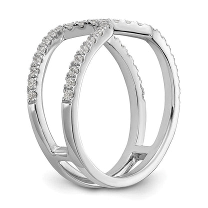14K Weißgold True Origin 1/2 Karat Im Labor Gezüchtet Diamant Vs D E F Geometric Mode Ring