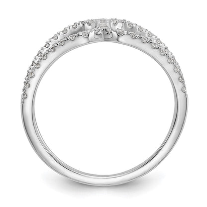 14K Weißgold True Origin 1/2 Karat Im Labor Gezüchtet Diamant Vs D E F Geometric Mode Ring