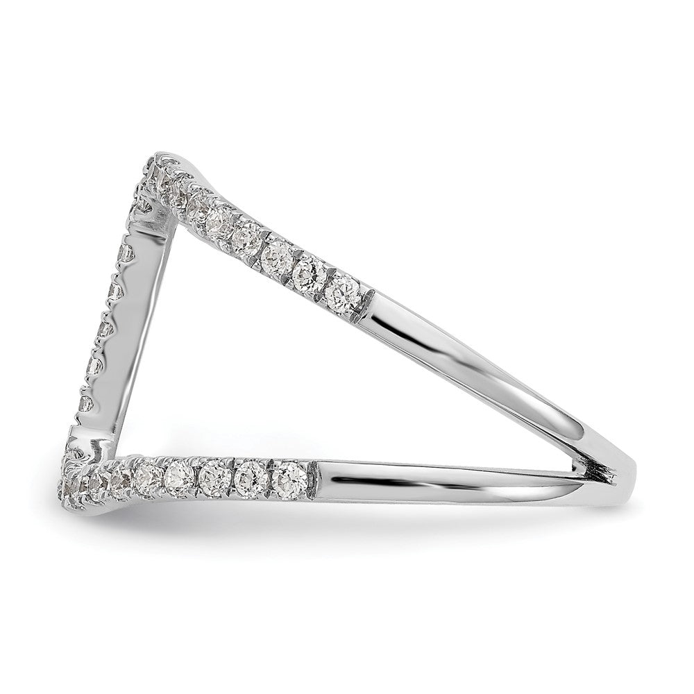 14K Weißgold True Origin 1/2 Karat Im Labor Gezüchtet Diamant Vs D E F Geometric Mode Ring