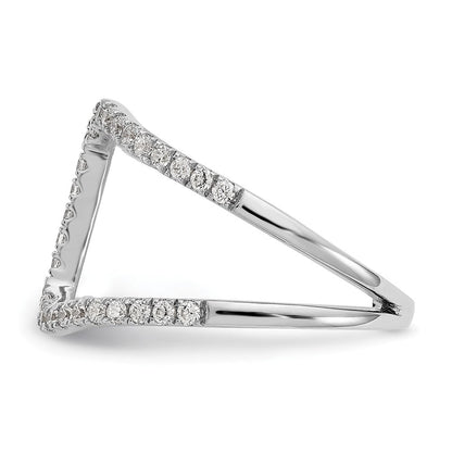 14K Weißgold True Origin 1/2 Karat Im Labor Gezüchtet Diamant Vs D E F Geometric Mode Ring