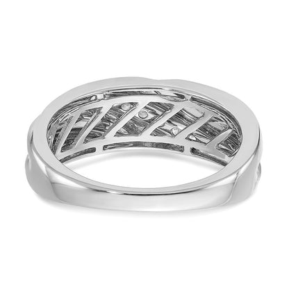 14K Bicolor Ring mit 0,25 ct. Laborgezüchteten Diamanten VS/SI+ G+ Siebenstein für Herren