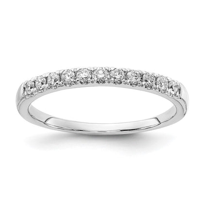 14K Weißgold Ehering mit 0,25 ct. laborgezüchtetem Diamant VS/SI+ G+