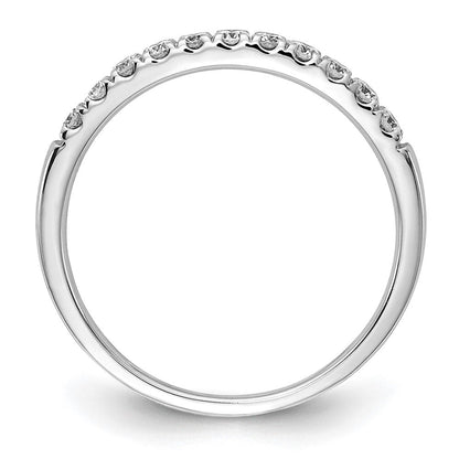 14K Weißgold Ehering mit 0,33 ct. laborgezüchteten Diamanten VS/SI+ G+, komplett