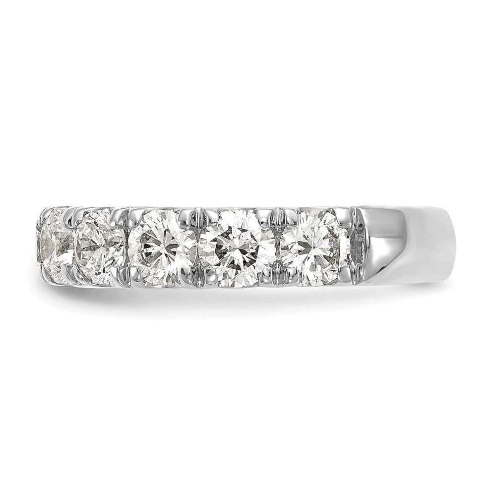 14K Weißgold Ehering mit 2 ct. Laborgezüchteten Diamanten, VS/SI+ G+