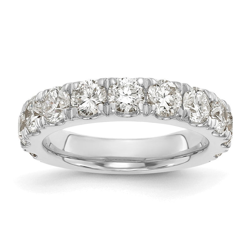 14K Weißgold Cert. Im Labor Gezüchtet Diamant Vs/si Fgh 2ct Ehering Ring