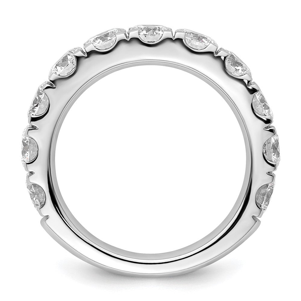 14K Weißgold 3 Karat Im Labor Gezüchtet Diamant Vs+ F+ Komplett Ehering Ring