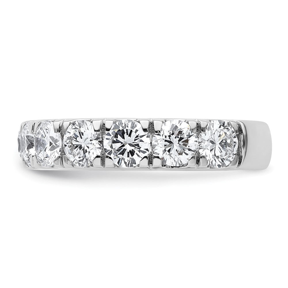 14K Weißgold 3 Karat Zertifiziert Im Labor Gezüchtet Diamant Vs/si+ G+ Komplett Ehering Ring