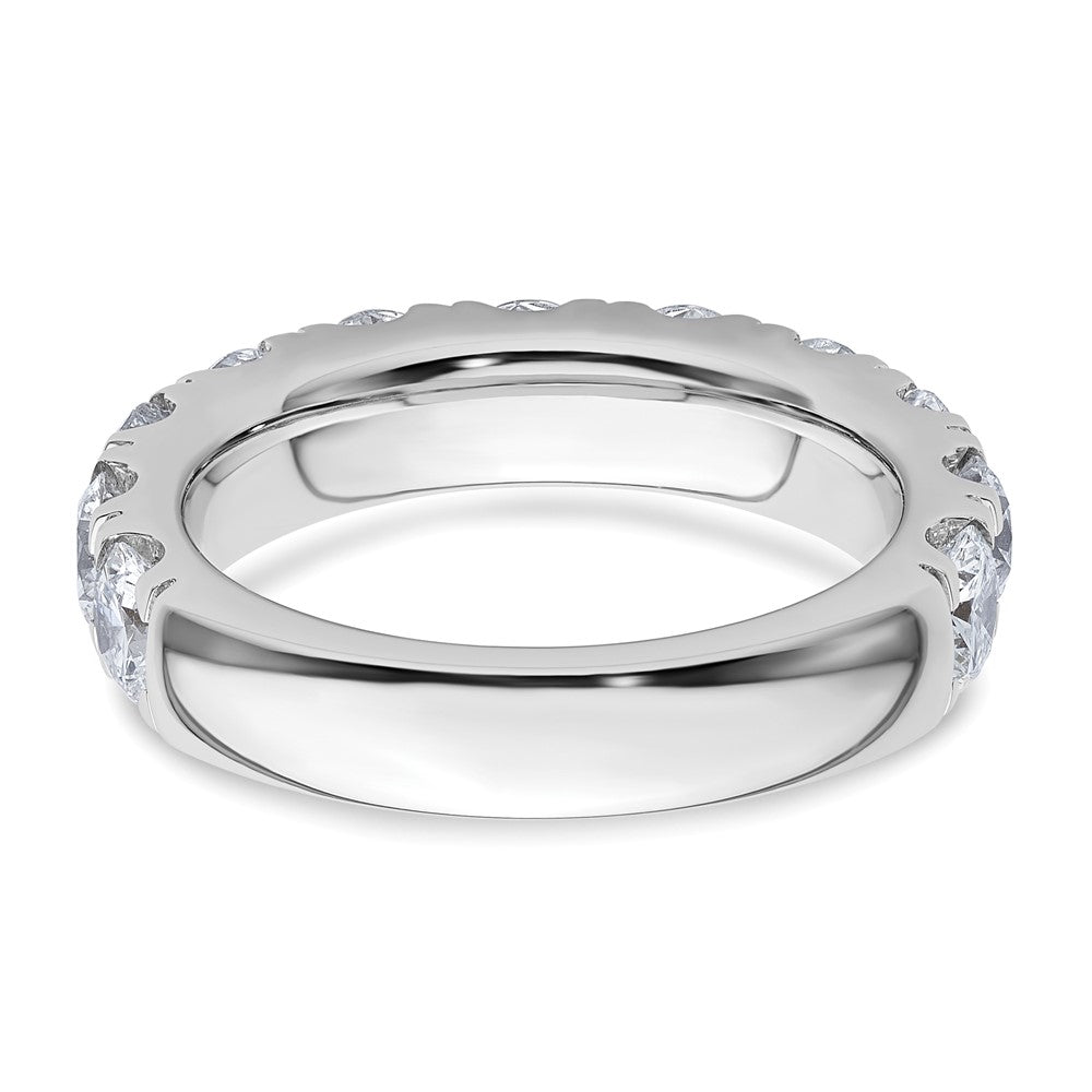 14K Weißgold 3 Karat Zertifiziert Im Labor Gezüchtet Diamant Vs+ F+ Komplett Ehering Ring