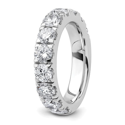 14K Weißgold 3 Karat Im Labor Gezüchtet Diamant Vs/si+ G+ Komplett Ehering Ring