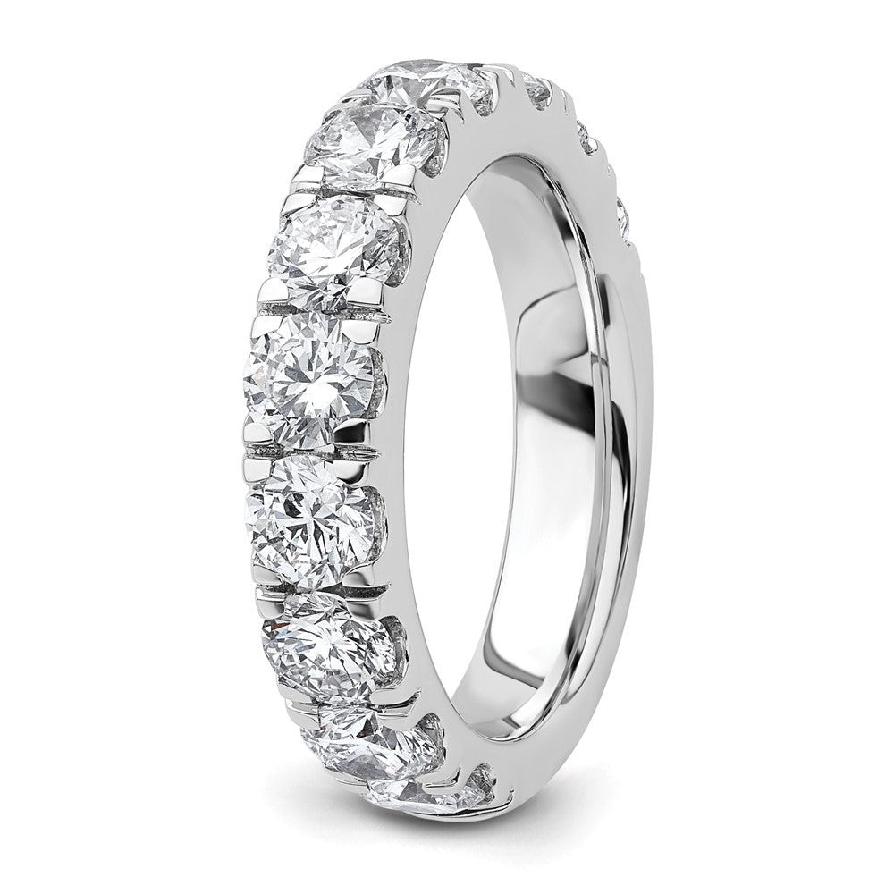 14K Weißgold 3 Karat Zertifiziert Im Labor Gezüchtet Diamant Vs+ F+ Komplett Ehering Ring