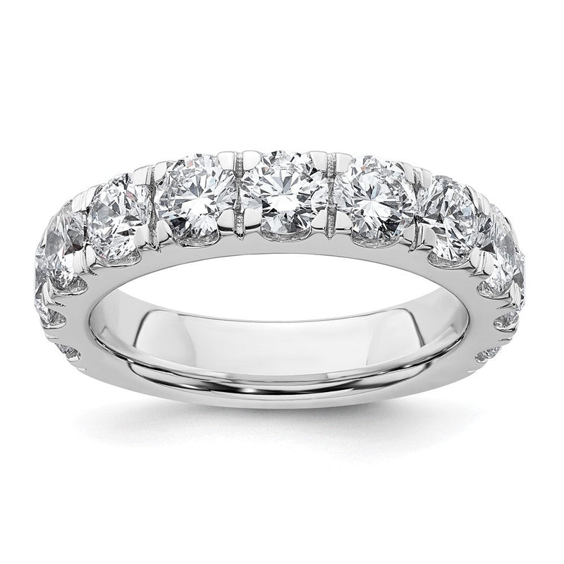 14K Weißgold 3 Karat Zertifiziert Im Labor Gezüchtet Diamant Vs/si+ G+ Komplett Ehering Ring