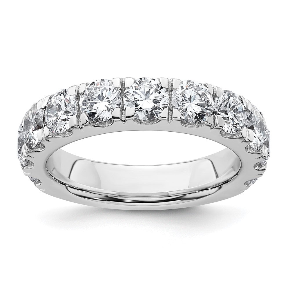 14K Weißgold 3 Karat Im Labor Gezüchtet Diamant Vs+ F+ Komplett Ehering Ring