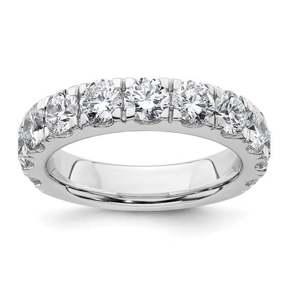 14K Weißgold 3 Karat Im Labor Gezüchtet Diamant Vs/si+ G+ Komplett Ehering Ring