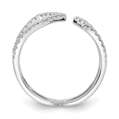 14K Weißgold Fashion-Ring mit 0,375 ct. im Labor gezüchteten Diamanten VS/SI+ G+