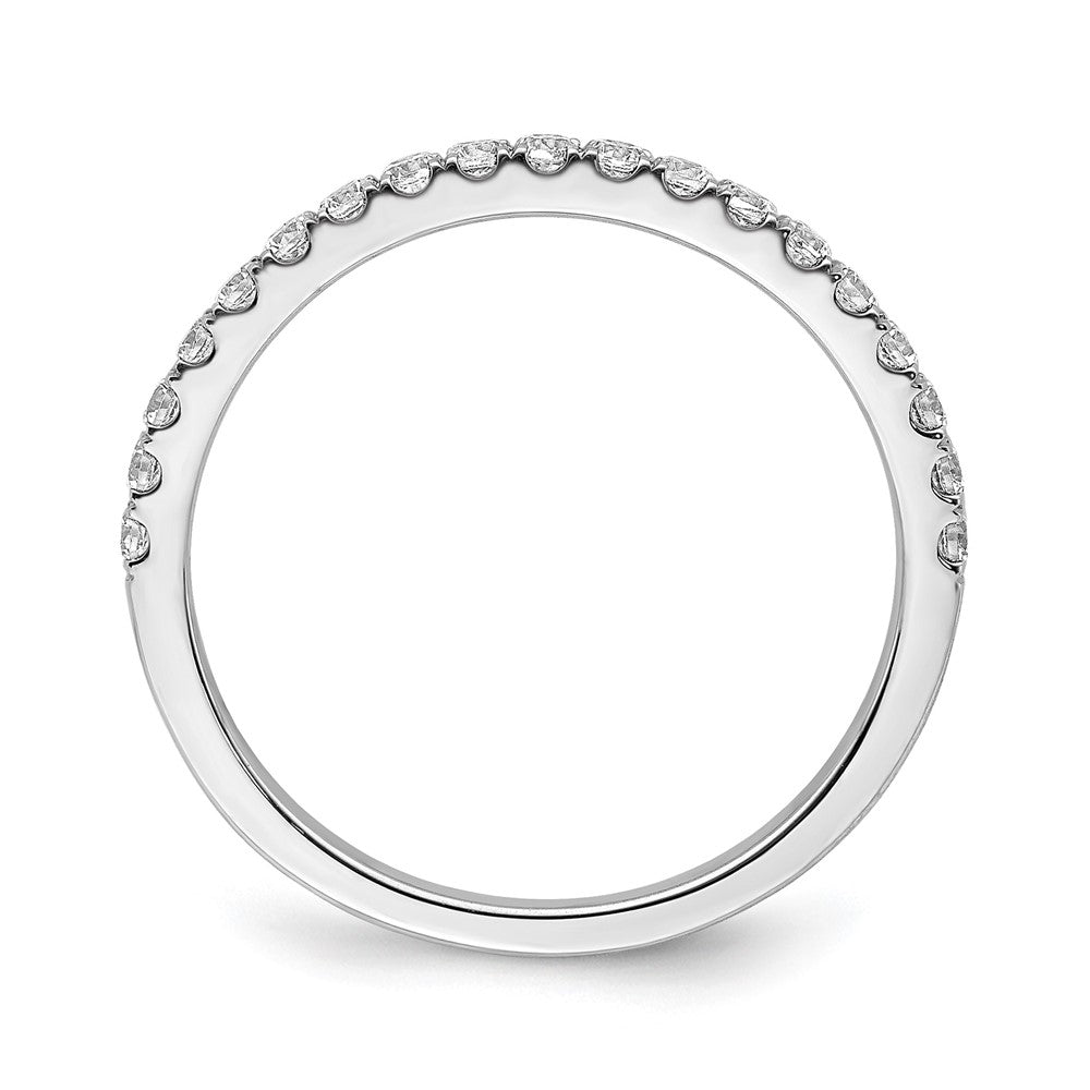 14K Weißgold Ring mit 0,375 ct. im Labor gezüchteten Diamanten, VS/SI+ G+