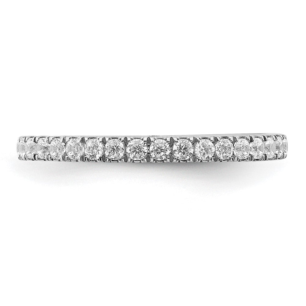 14K Weißgold Ring mit 0,375 ct. im Labor gezüchteten Diamanten, VS/SI+ G+