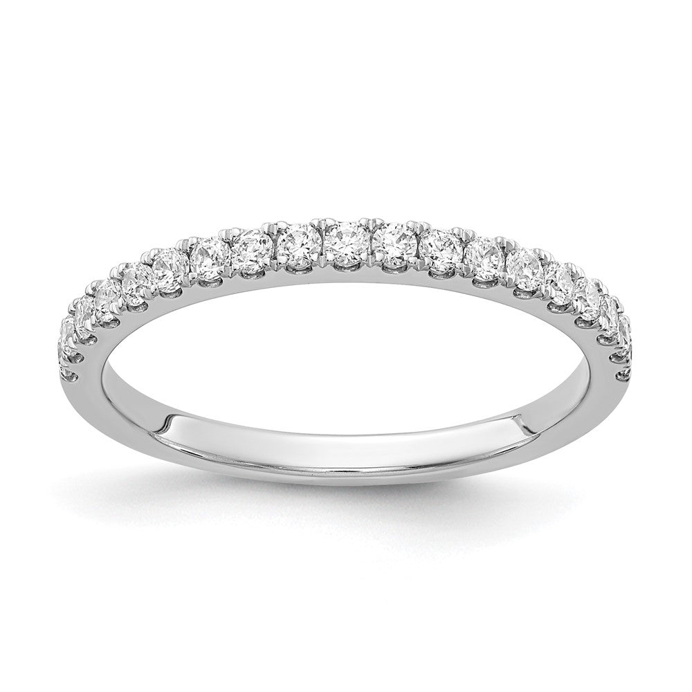 14K Weißgold Ring mit 0,375 ct. im Labor gezüchteten Diamanten, VS/SI+ G+