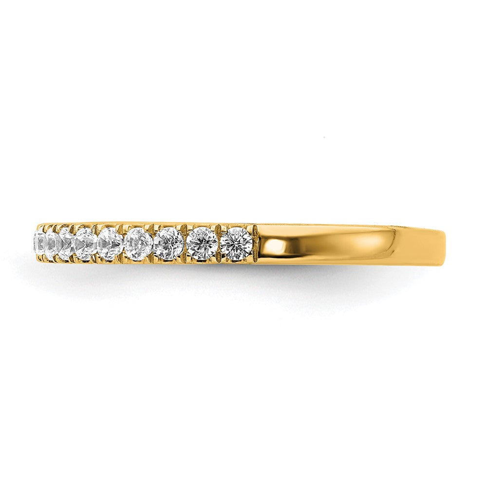 14K Gelbgold Diamant Ring