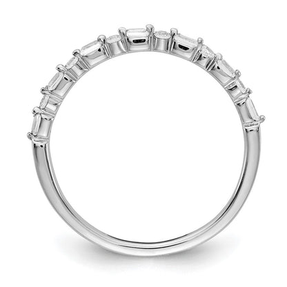 10K Weißgold 10K Fantasie Diamant Ring