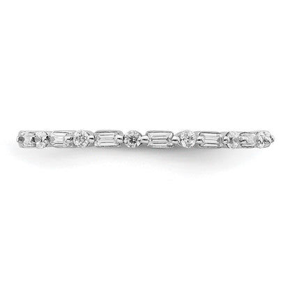 10K Weißgold 10K Fantasie Diamant Ring