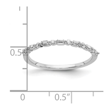 10K Weißgold 10K Fantasie Diamant Ring