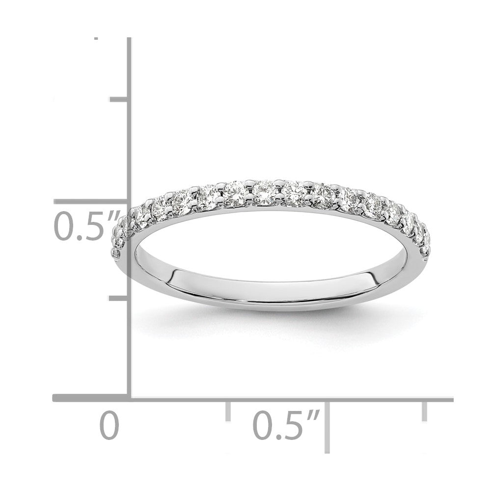 10K Weißgold 10K Diamant Ring