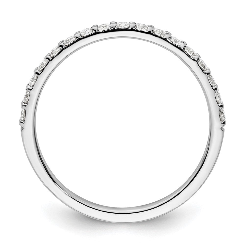 14K Weißgold Ring mit 0,33 ct. Laborgezüchtetem Diamanten, VS/SI+ G+, komplett