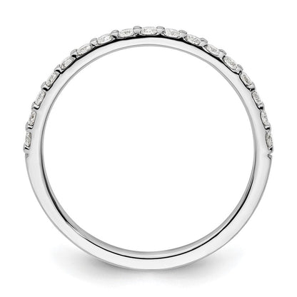 14K Weißgold Ring mit 0,33 ct. Laborgezüchtetem Diamanten, VS/SI+ G+, komplett