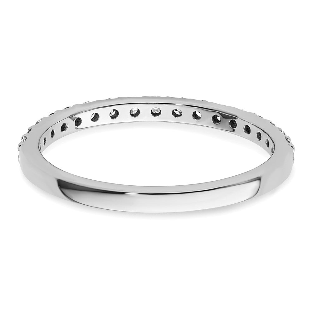14K Weißgold Ring mit 0,33 ct. Laborgezüchtetem Diamanten, VS/SI+ G+, komplett