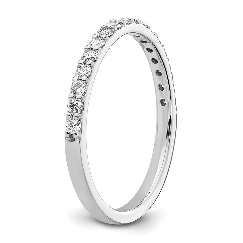 14K Weißgold Ring mit 0,33 ct. Laborgezüchtetem Diamanten, VS/SI+ G+, komplett