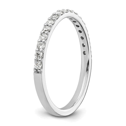 14K Weißgold Ring mit 0,33 ct. Laborgezüchtetem Diamanten, VS/SI+ G+, komplett