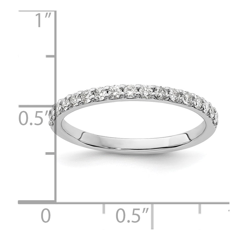 14K Weißgold Ring mit 0,33 ct. Laborgezüchtetem Diamanten, VS/SI+ G+, komplett