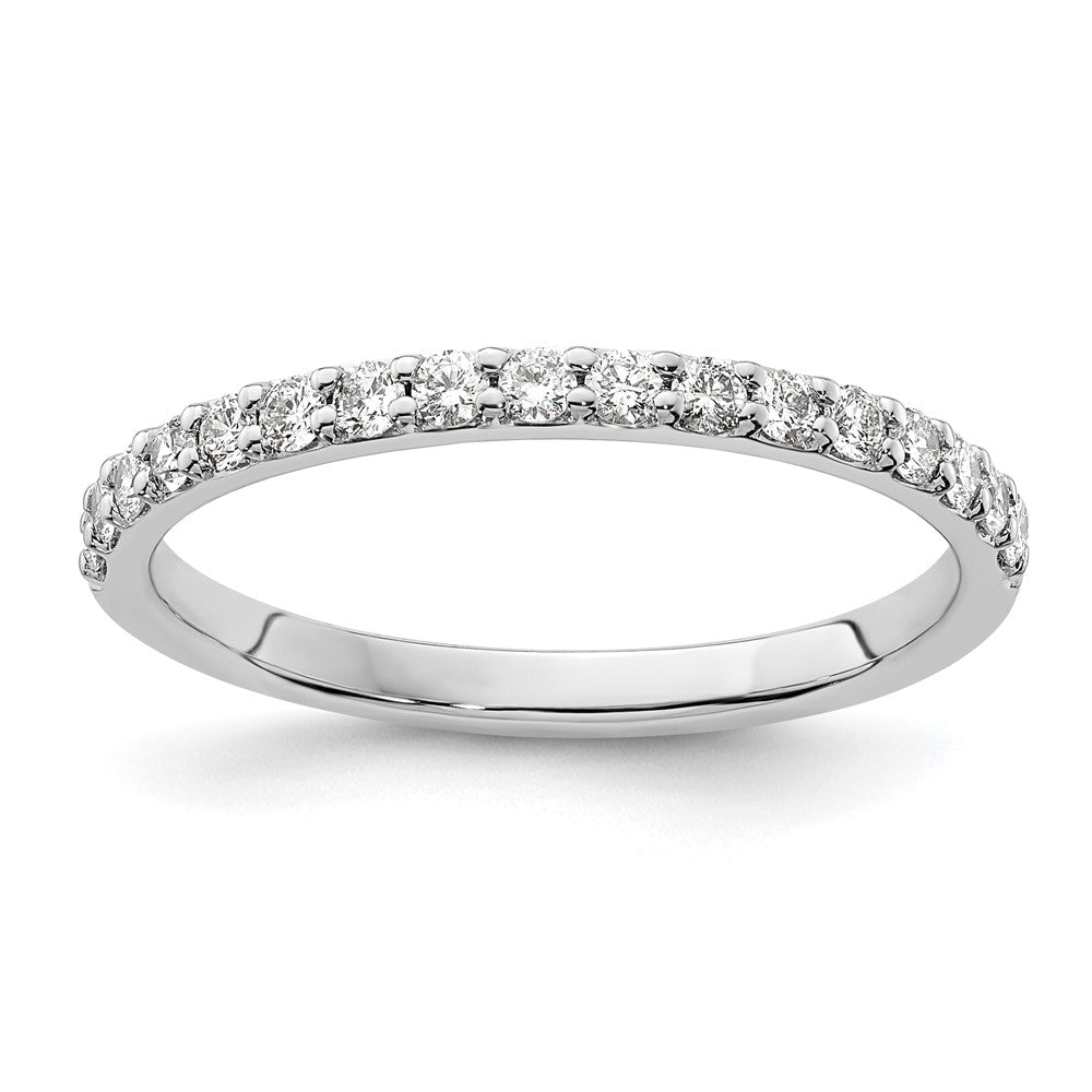14K Weißgold Ring mit 0,33 ct. Laborgezüchtetem Diamanten, VS/SI+ G+, komplett