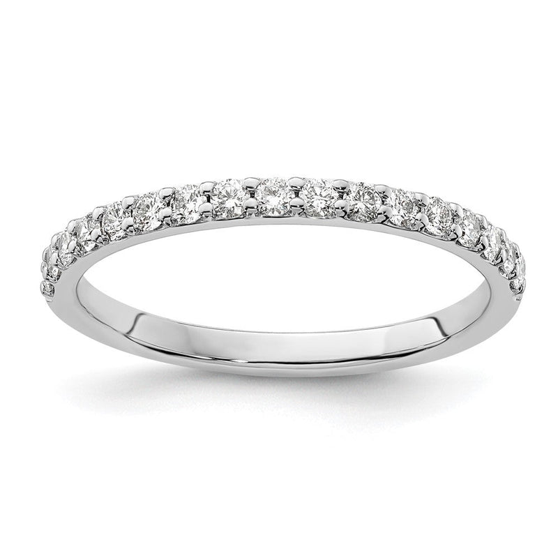14K Weißgold Damen-Diamantring