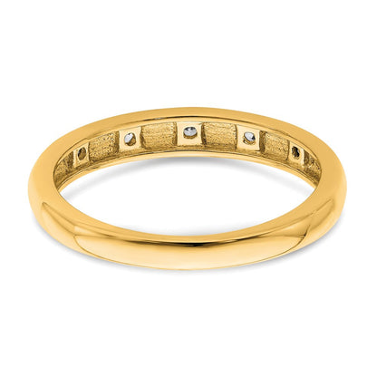 10K Gelbgold 10K 5-stone Diamant Ring