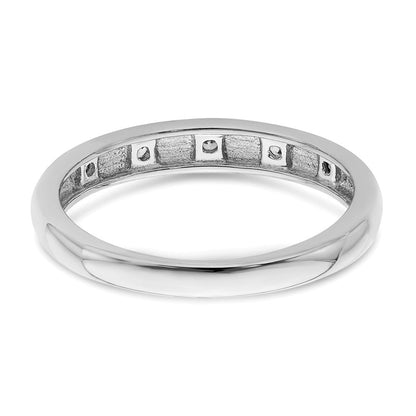14K Weißgold 5 Stein Diamant Ring