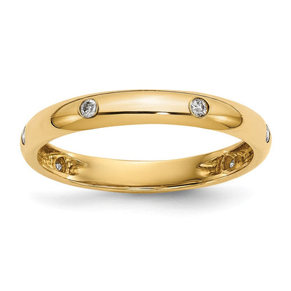 10K Gelbgold 10K 6-stone Diamant Ring
